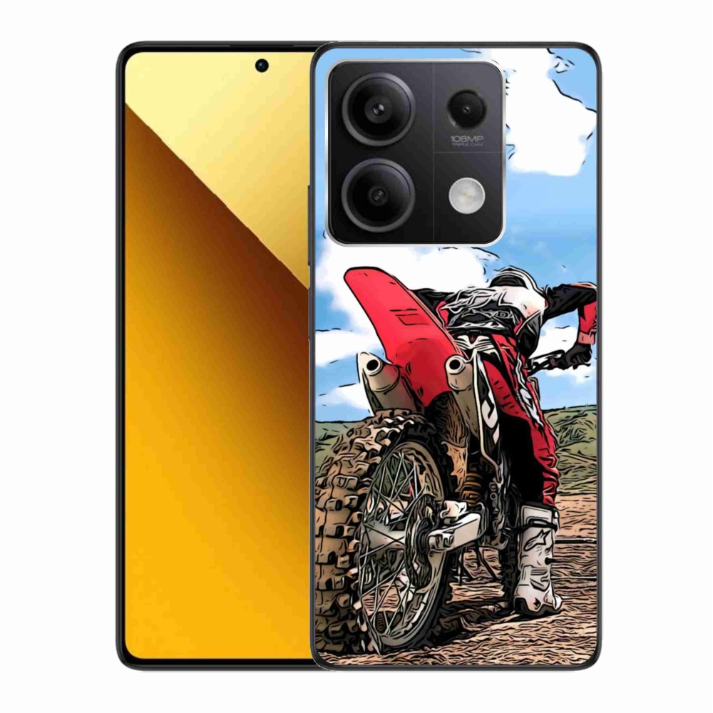 Gélový kryt mmCase na Xiaomi Redmi Note 13 5G - moto