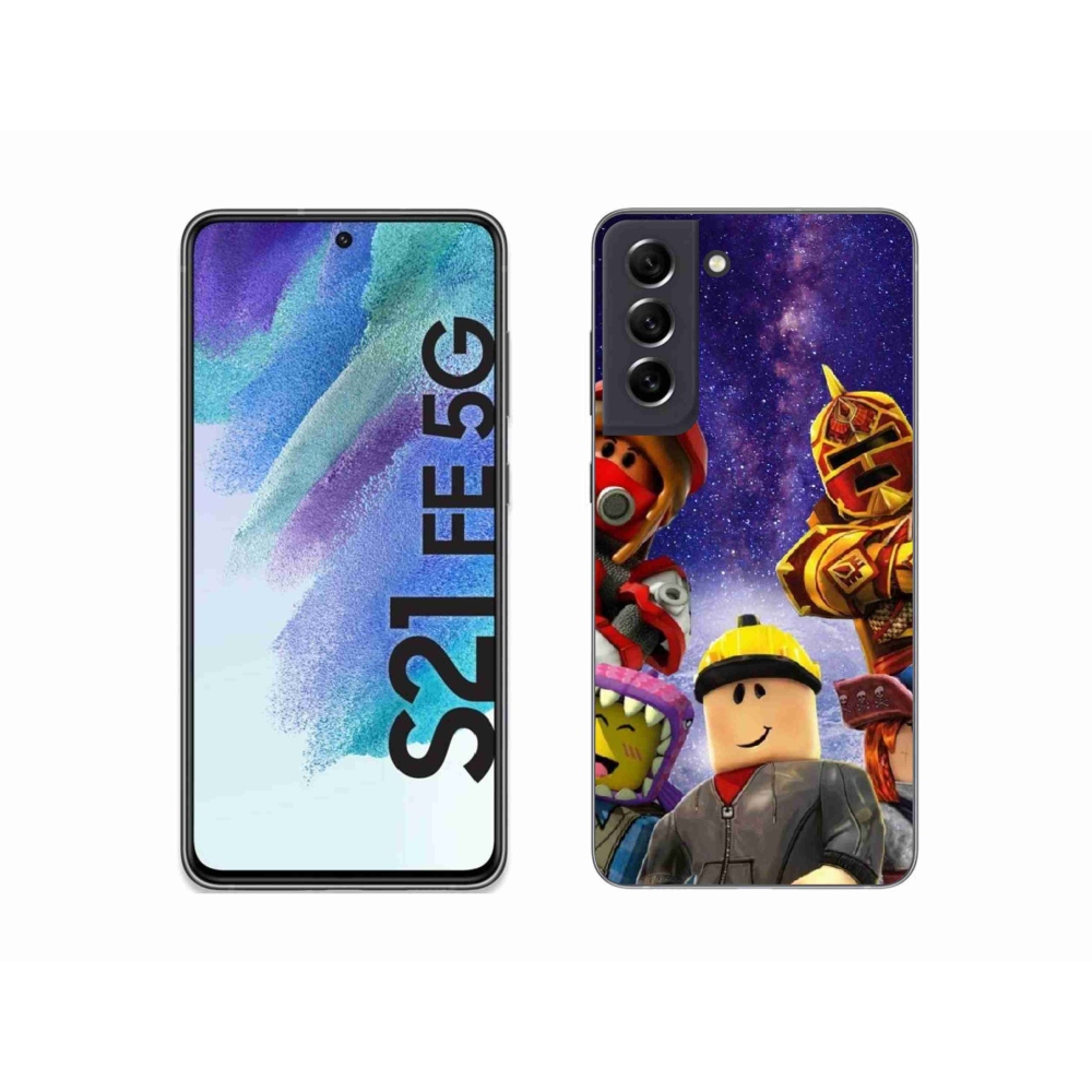 Gélový kryt mmCase na Samsung Galaxy S21 FE 5G - roblox 3