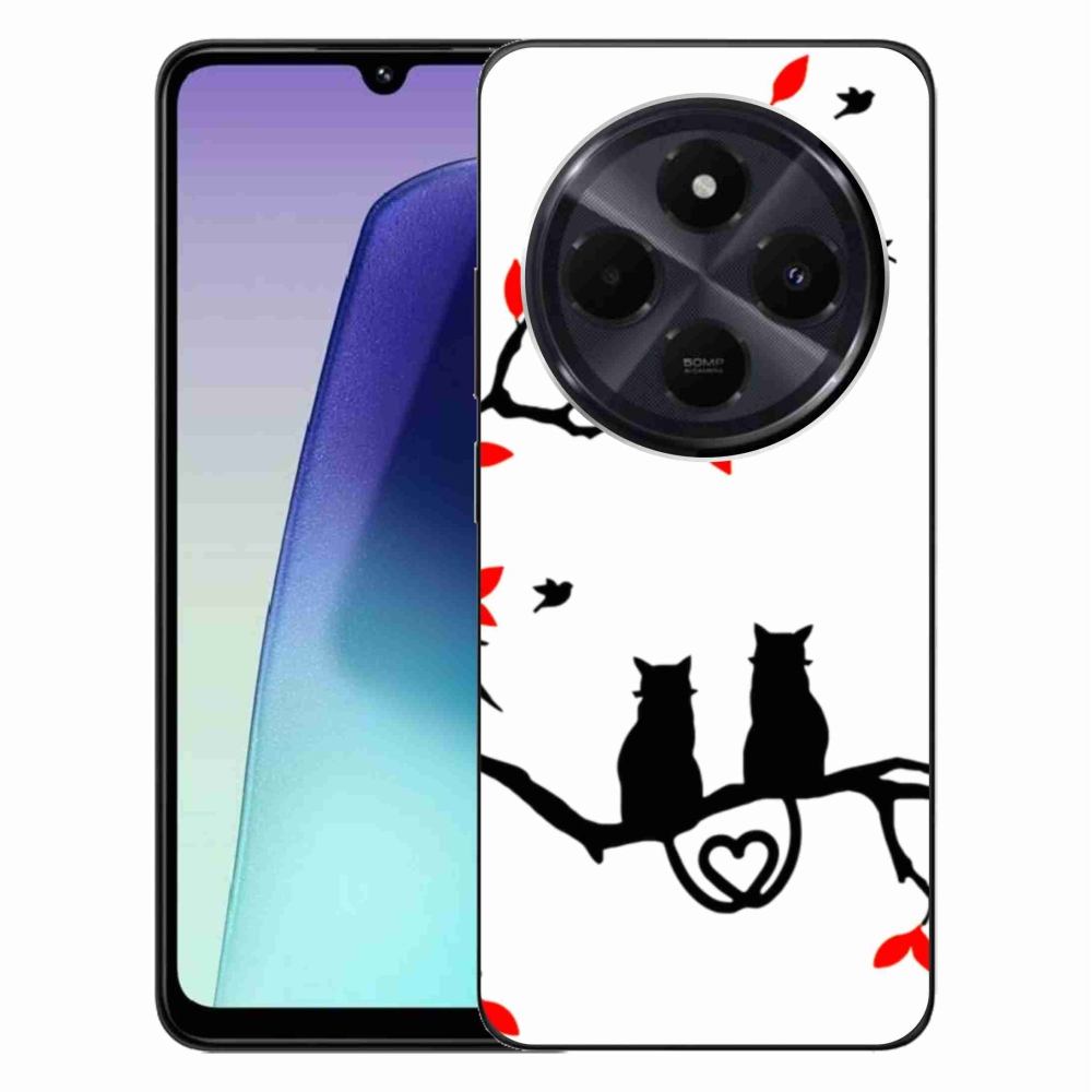 Gélový kryt mmCase na Xiaomi Redmi 14C/Poco C75 - mačacia láska