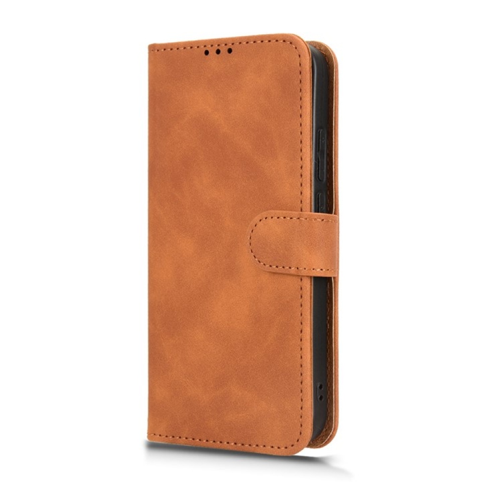 Feel knižkové púzdro na Xiaomi Poco F7 5G - hnedé