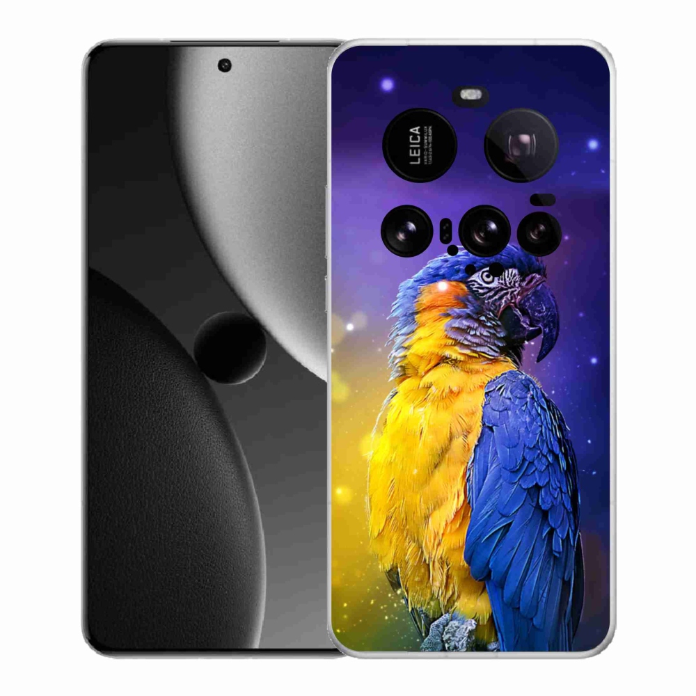 Gélový kryt mmCase na Xiaomi 15 Ultra - papagáj ara 1