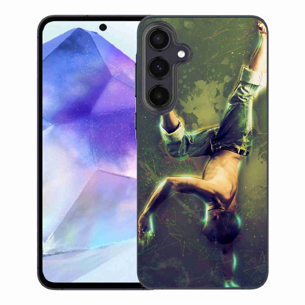 Gélový kryt mmCase na Samsung Galaxy A55 5G - breakdance