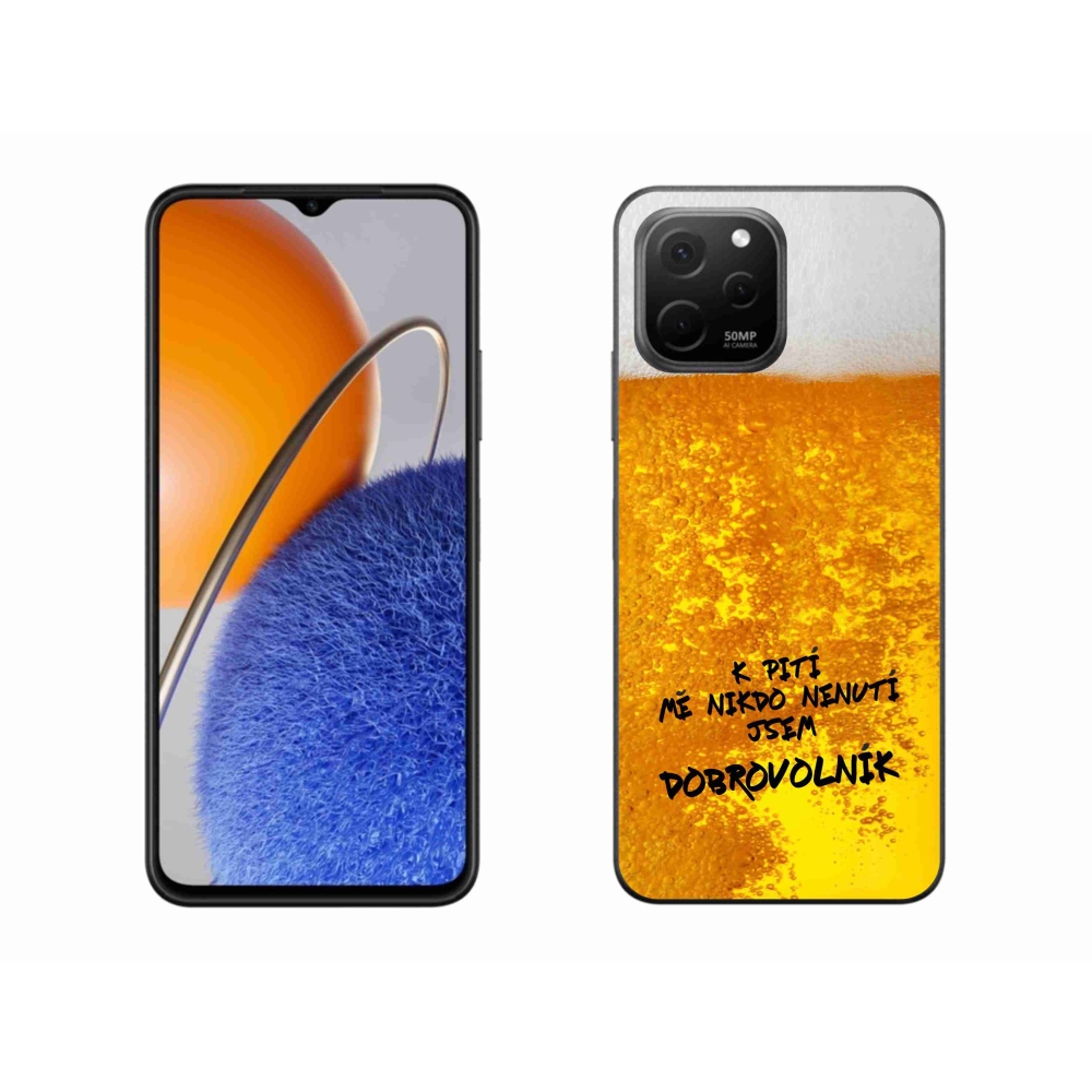 Gélový kryt mmCase na Huawei Nova Y61 - pivný motív 4