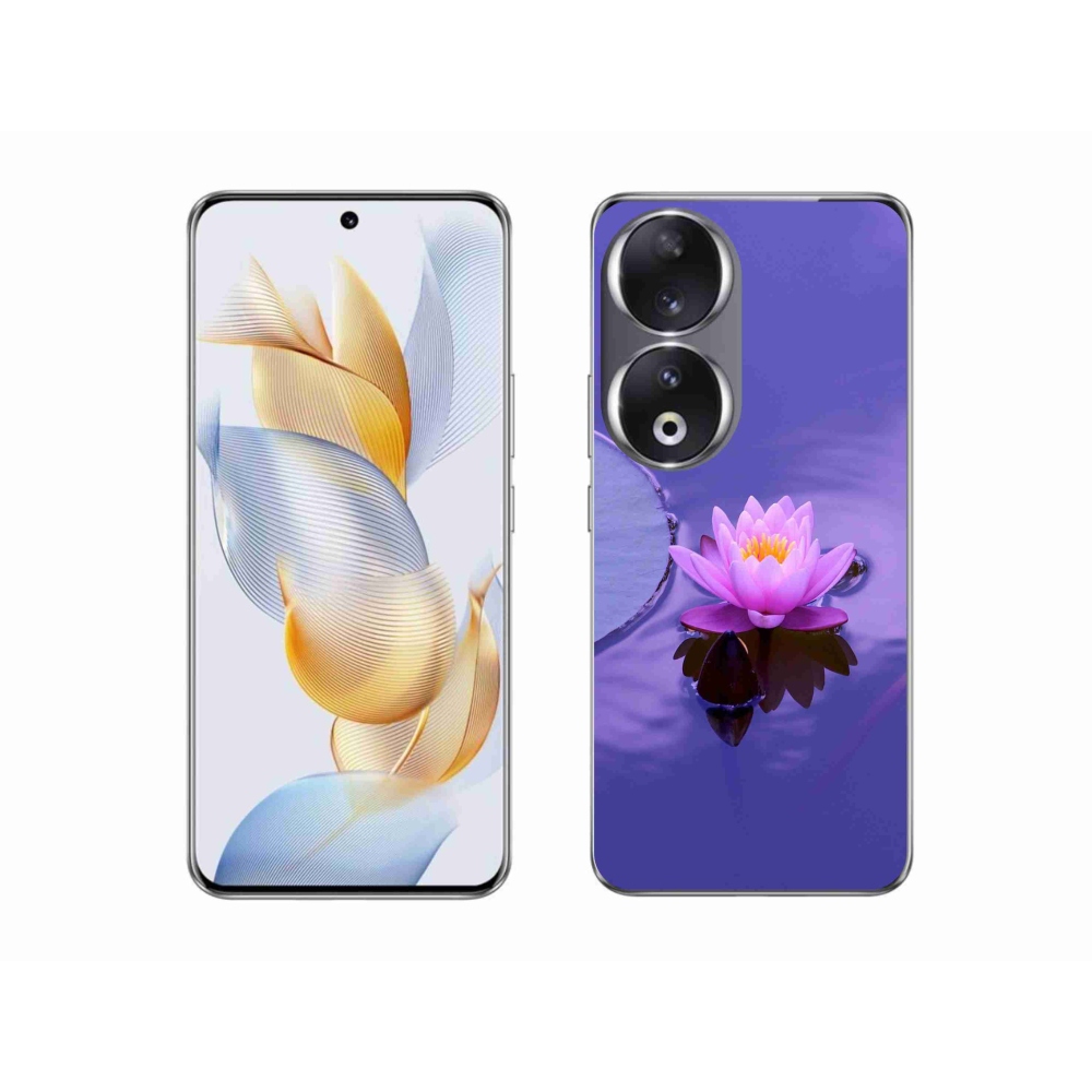 Gélový obal mmCase na Honor 90 - kvet na hladine