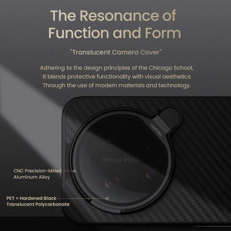 Nillkin CarboProp Aramid Magnetický zadný kryt pre Xiaomi 17 Ultra Black