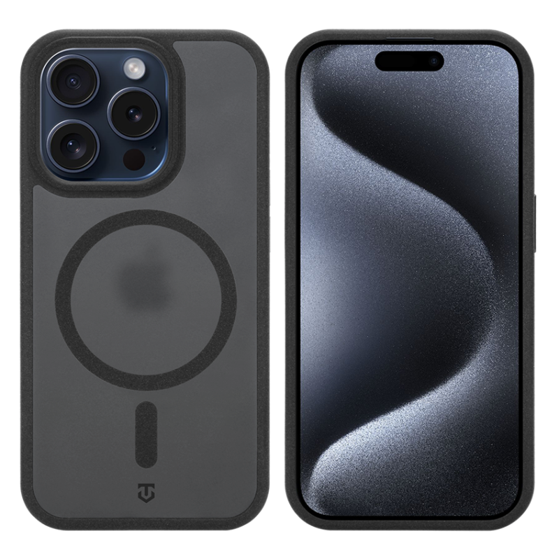 Tactical MagForce Hypersand puzdro pre Apple iPhone 15 Pro Asphalt