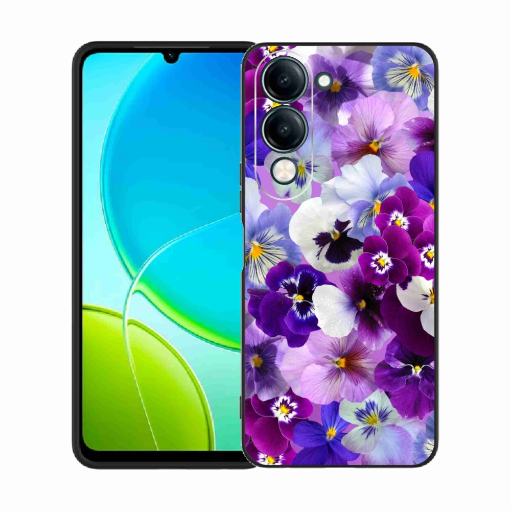 Gélový kryt mmCase na Vivo Y29s 5G - kvety 9