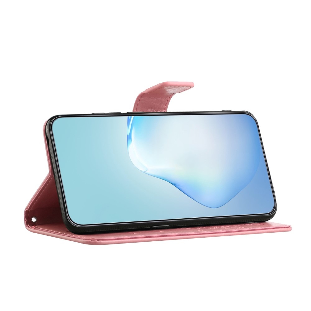 Tree knižkové púzdro na Samsung Galaxy S25 Edge - ružové