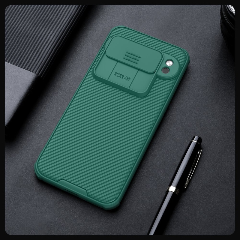 Nillkin CamShield PRE Zadný Kryt pre Google Pixel 9 Pro XL Deep Green