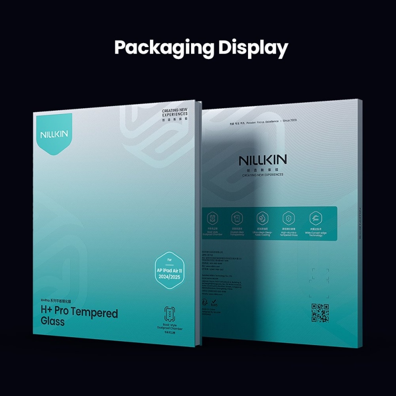 Nillkin Tvrdené sklo 0,4 mm H+ pre iPad Air 11 2024/25/26 (s aplikátorom)