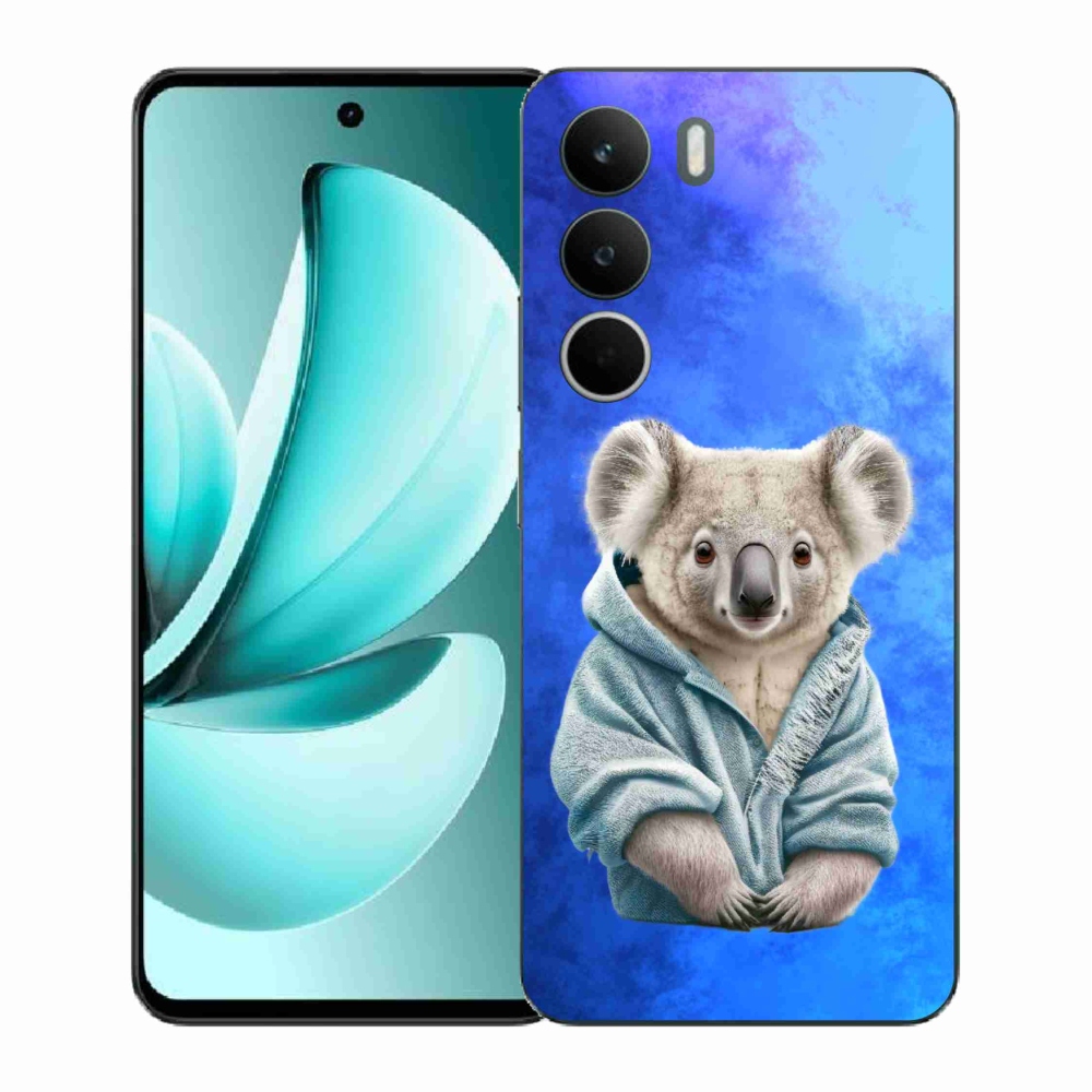 Gélový kryt mmCase na Realme C71 - koala vo svetri