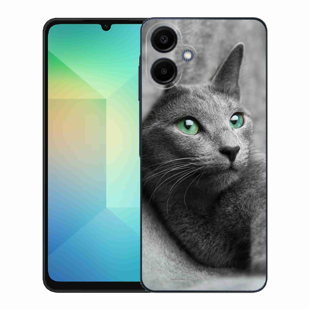 Gélový kryt mmCase na Samsung Galaxy A06 4G - mačka 2