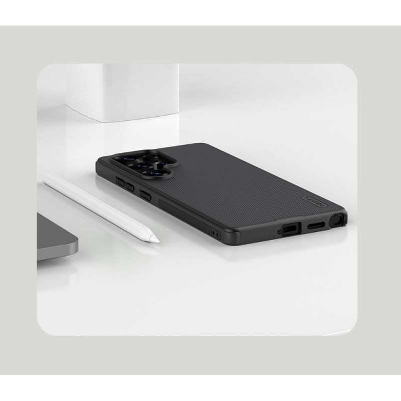 Nillkin Super Frosted PRO Magnetic Zadný Kryt pre Samsung Galaxy S25 Ultra Black