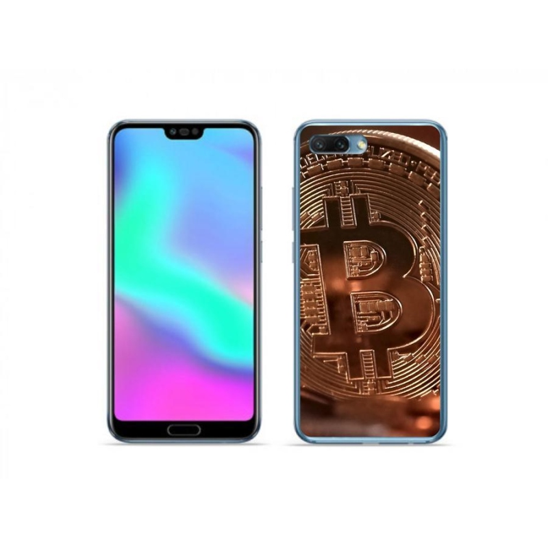 Gélové puzdro mmCase na mobil Honor 10 - Bitcoin