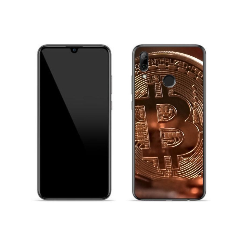 Gélové puzdro mmCase na mobil Honor 10 Lite - Bitcoin