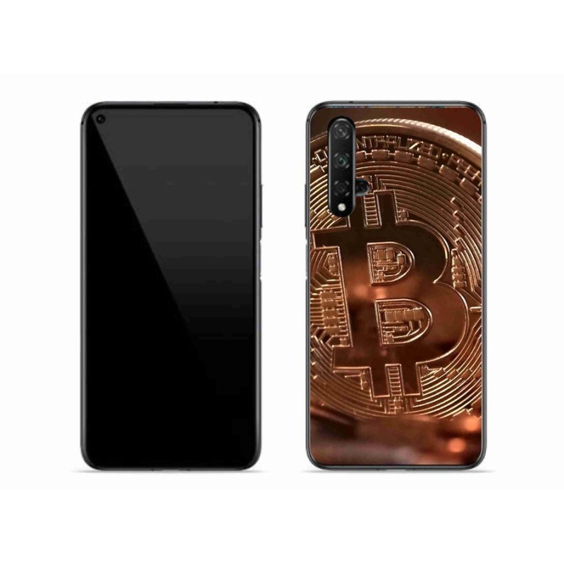 Gélové puzdro mmCase na mobil Honor 20 - Bitcoin