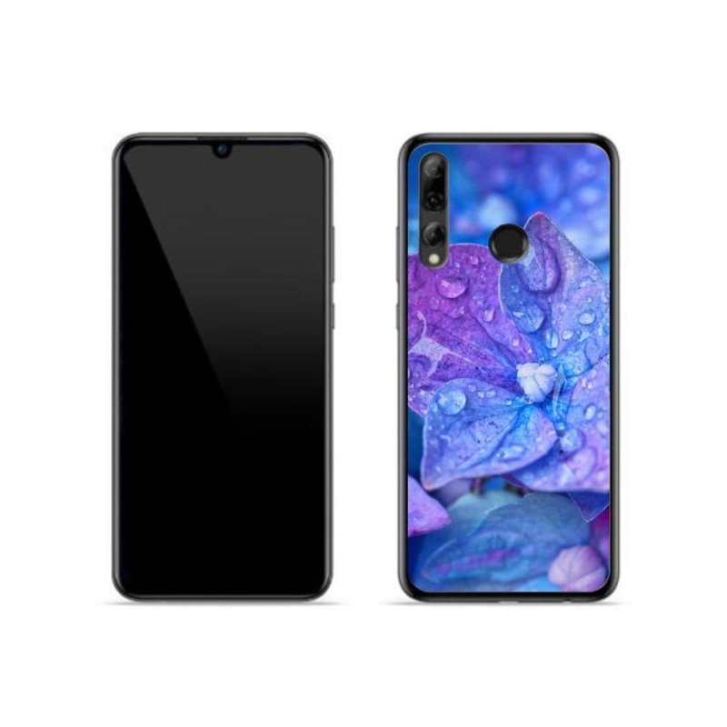 Gélové puzdro mmCase na mobil Honor 20 Lite - fialový kvet