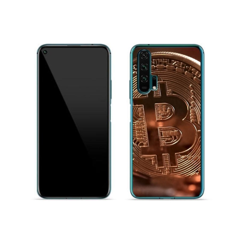 Gelové pouzdro mmCase na mobil Honor 20 Pro - bitcoin