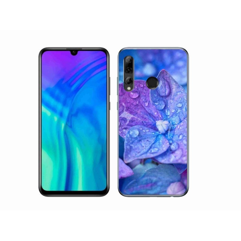 Gélové puzdro mmCase na mobil Honor 20e - fialový kvet