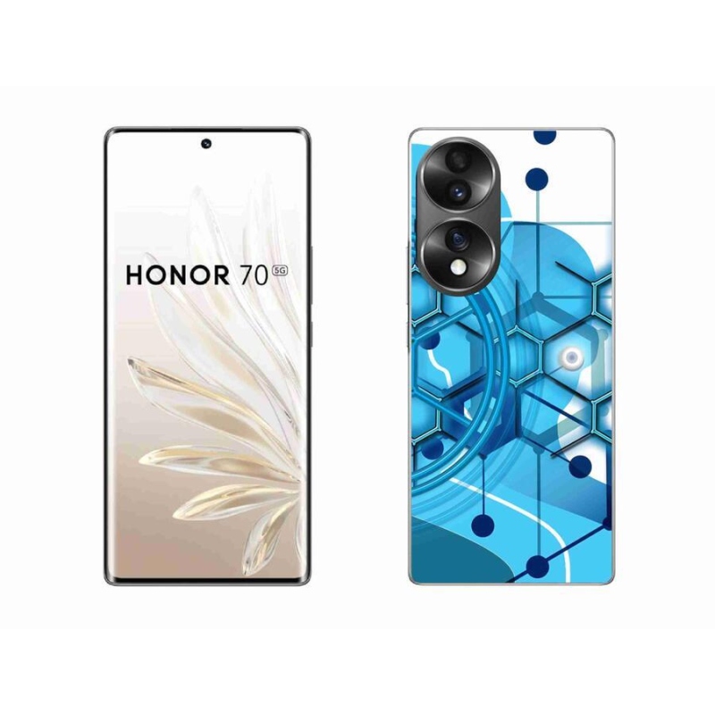 Gélové puzdro mmCase na mobil Honor 70 - abstraktný vzor 2