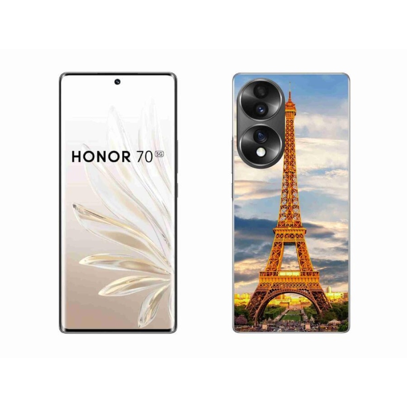 Gélové puzdro mmCase na mobil Honor 70 - eiffelova veža 3