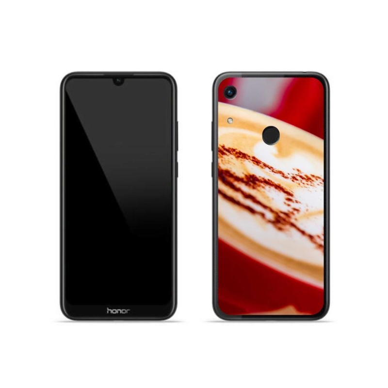 Gélové puzdro mmCase na mobil Honor 8A - káva