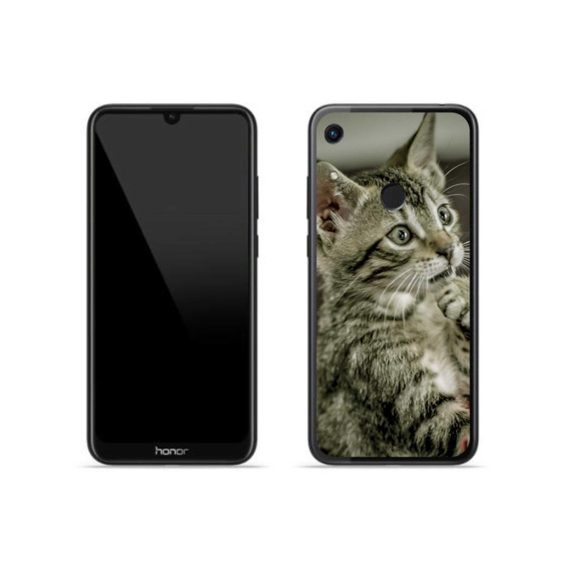 Gélové puzdro mmCase na mobil Honor 8A - roztomilá mačka