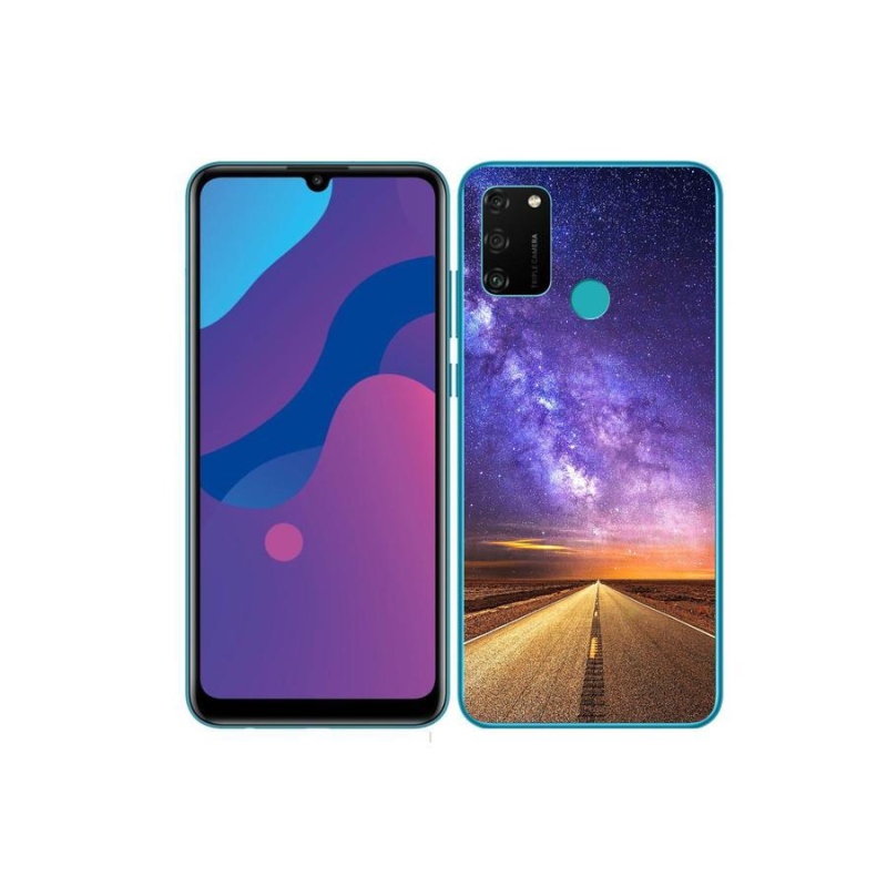 Gélové puzdro mmCase na mobil Honor 9A - americká cesty