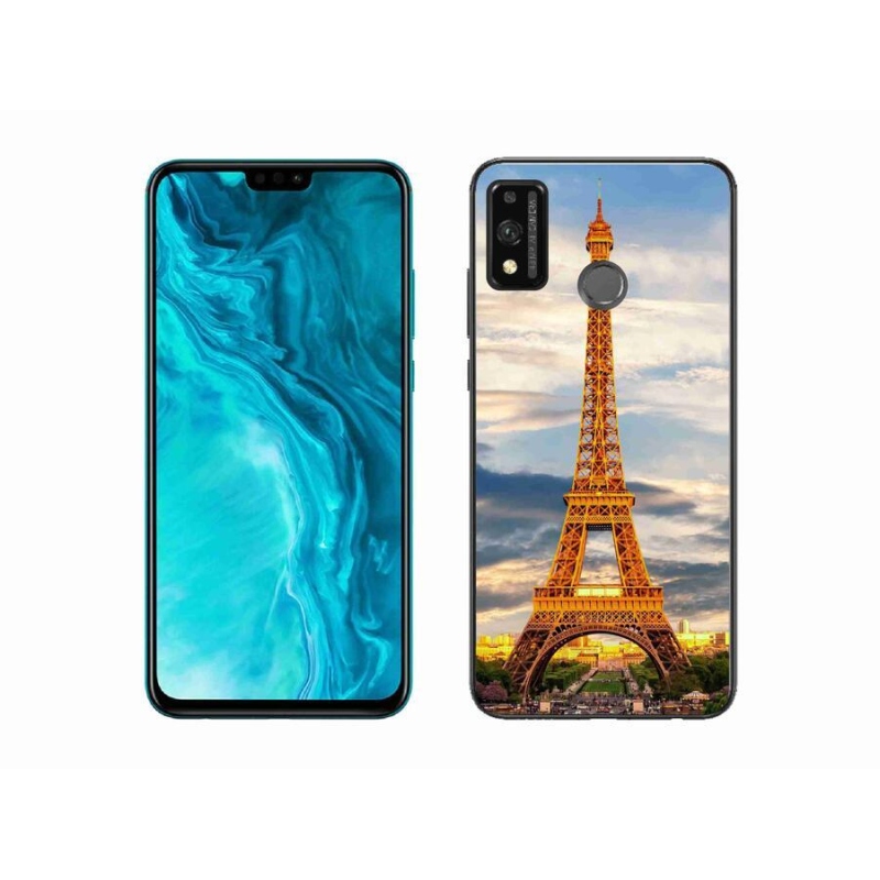 Gélové puzdro mmCase na mobil Honor 9X Lite - Eiffelova veža 3