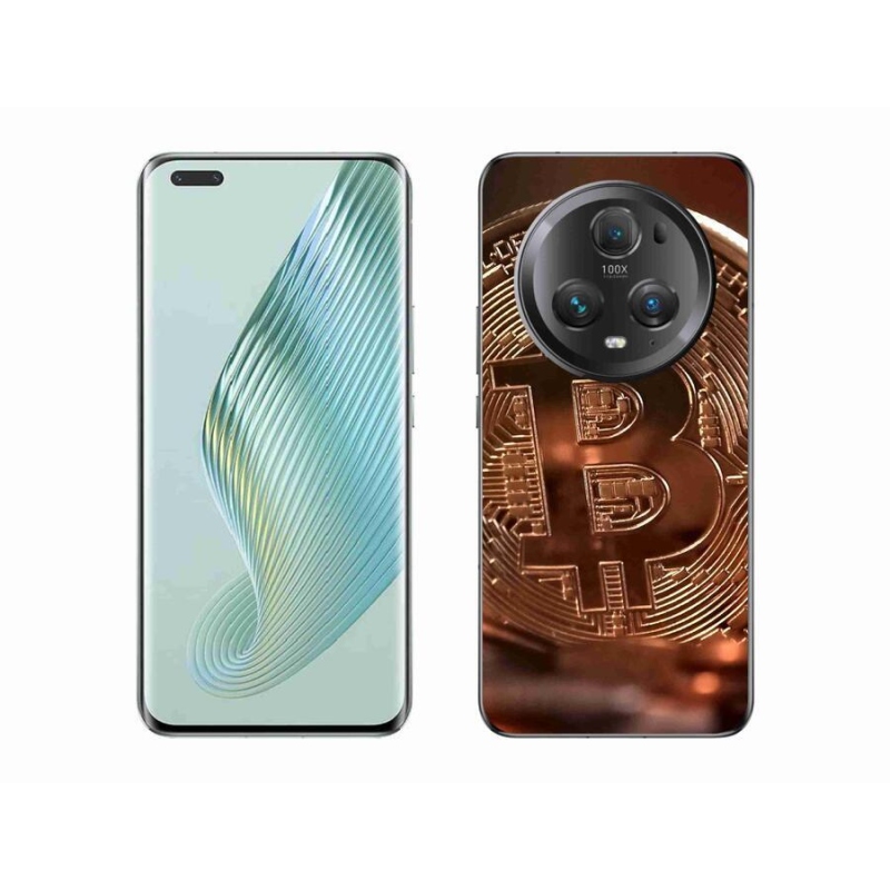 Gélové puzdro mmCase na mobil Honor Magic 5 Pro 5G - bitcoin