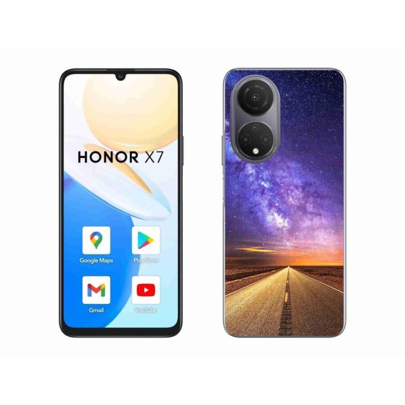 Gélové puzdro mmCase na mobil Honor X7 - americká cesta