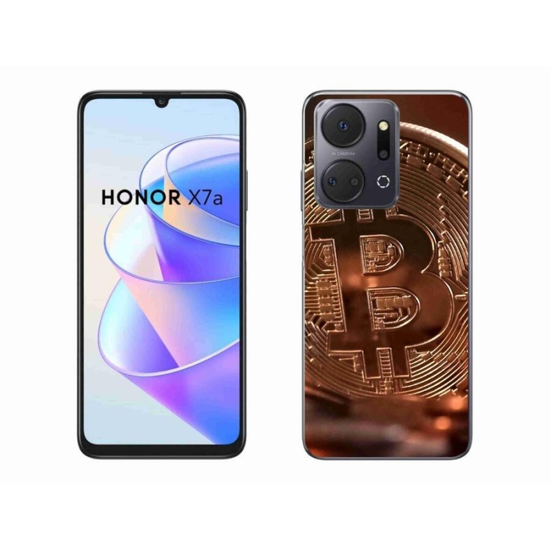 Gélové puzdro mmCase na mobil Honor X7a - bitcoin