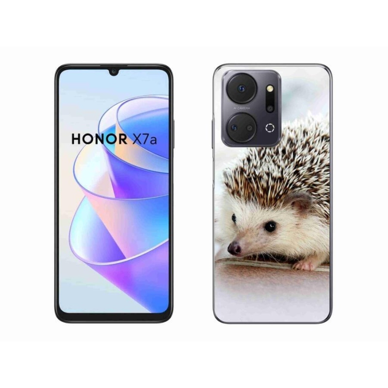Gélové puzdro mmCase na mobil Honor X7a - ježko