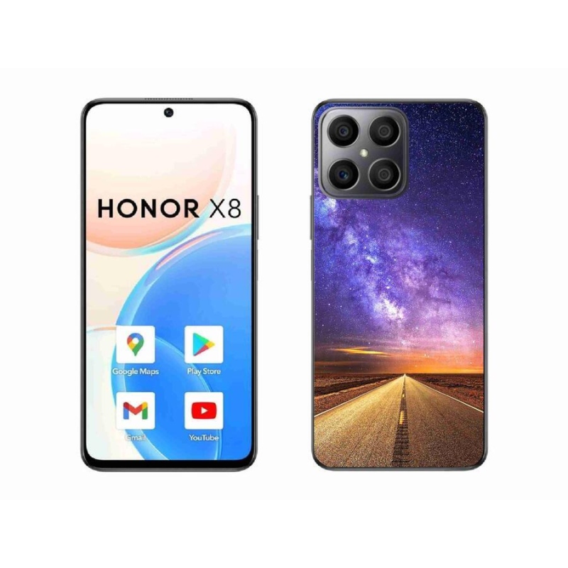 Gélové puzdro mmCase na mobil Honor X8 4G - americká cesta