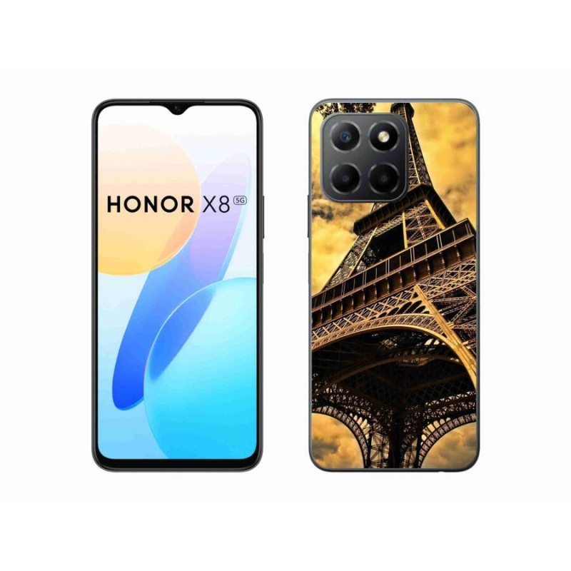 Gélové puzdro mmCase na mobil Honor X8 5G/Honor 70 Lite 5G - eiffelova veža