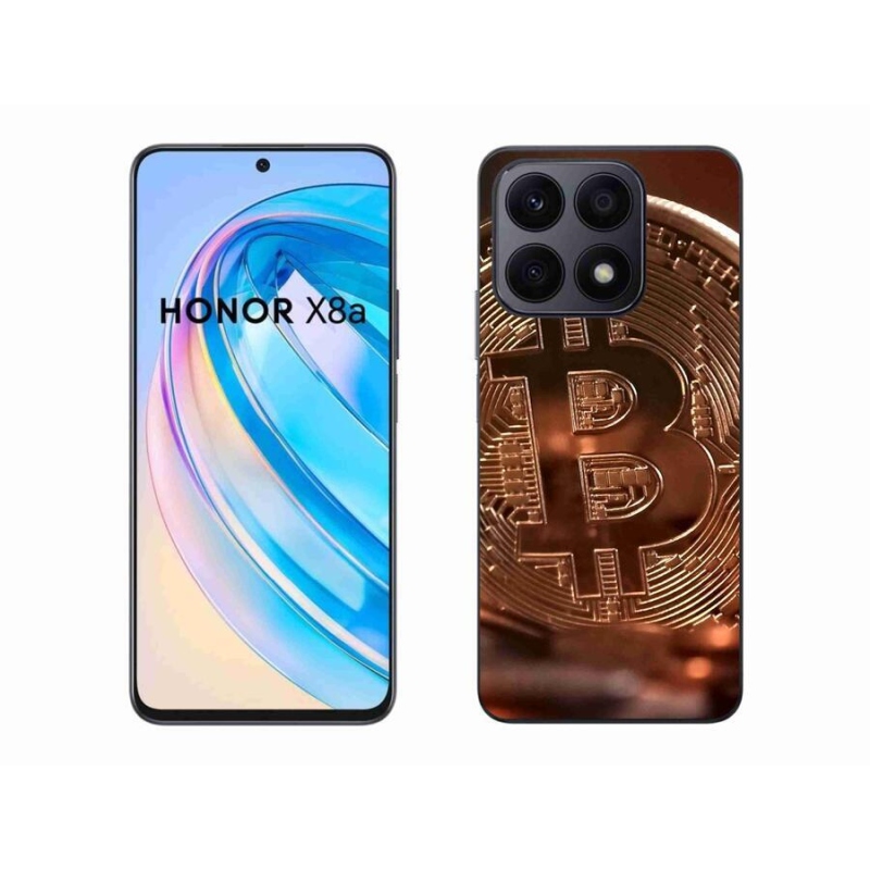 Gélové puzdro mmCase na mobil Honor X8a - bitcoin