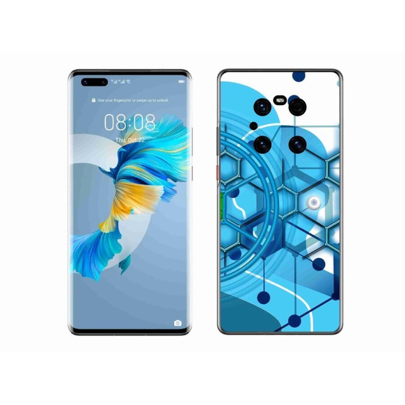 Gélové puzdro mmCase na mobil Huawei Mate 40 Pro - abstraktné vzor 2