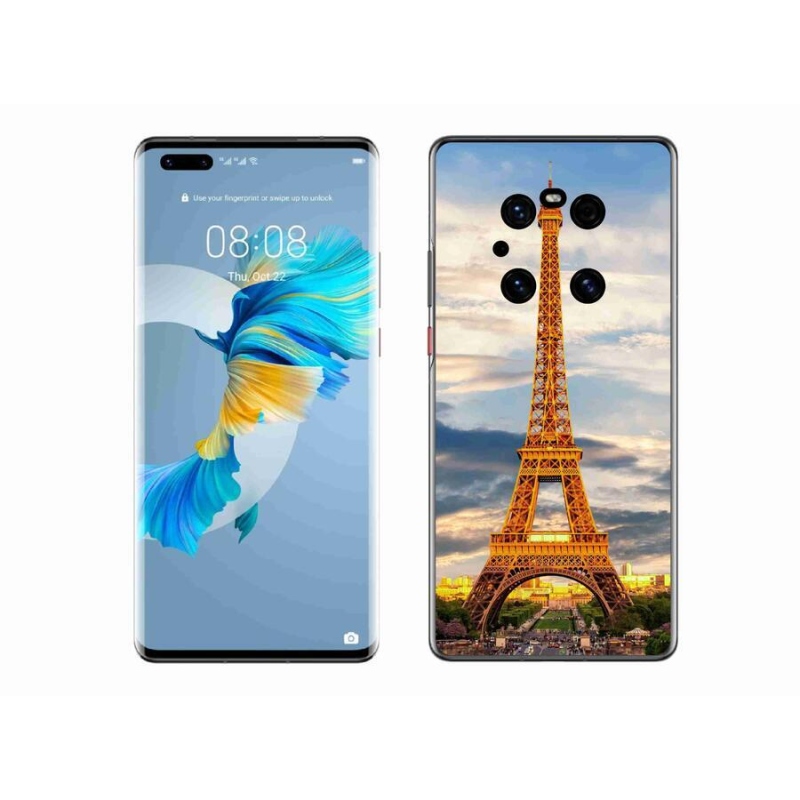 Gélové puzdro mmCase na mobil Huawei Mate 40 Pro - Eiffelova veža 3