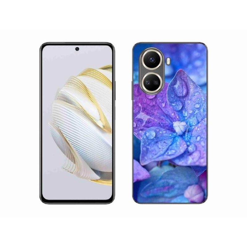 Gélové puzdro mmCase na mobil Huawei Nova 10 SE - fialový kvet