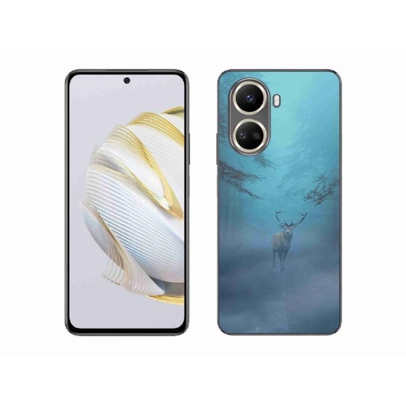 Gélové puzdro mmCase na mobil Huawei Nova 10 SE - jeleň v hmle