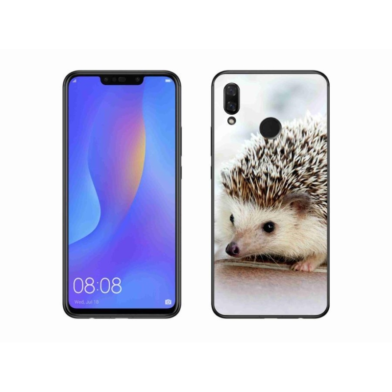 Gélové puzdro mmCase na mobil Huawei Nova 3 - ježko