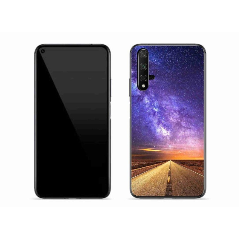 Gélové puzdro mmCase na mobil Huawei Nova 5T - americká cesty