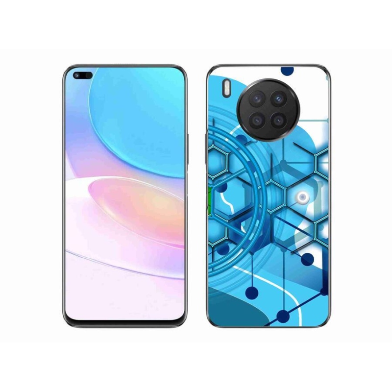 Gélové púzdro mmCase na mobil Huawei Nova 8i - abstraktný vzor 2