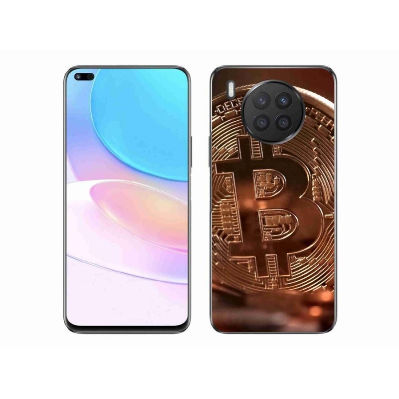 Gélové púzdro mmCase na mobil Huawei Nova 8i - bitcoin