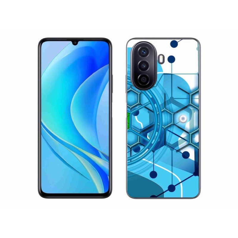 Gélové puzdro mmCase na mobil Huawei Nova Y70 - abstraktný vzor 2