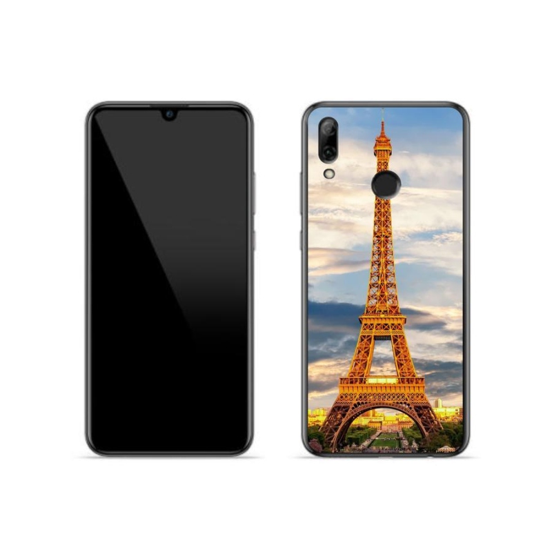 Gélové puzdro mmCase na mobil Huawei P Smart (2019) - Eiffelova veža 3