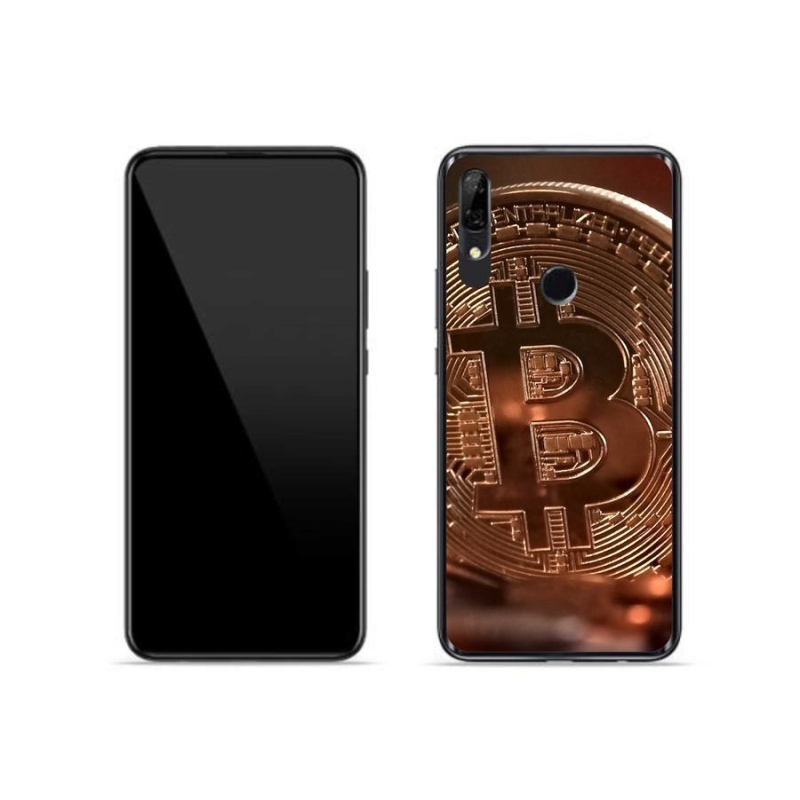 Gélové puzdro mmCase na mobil Huawei P Smart Z - Bitcoin