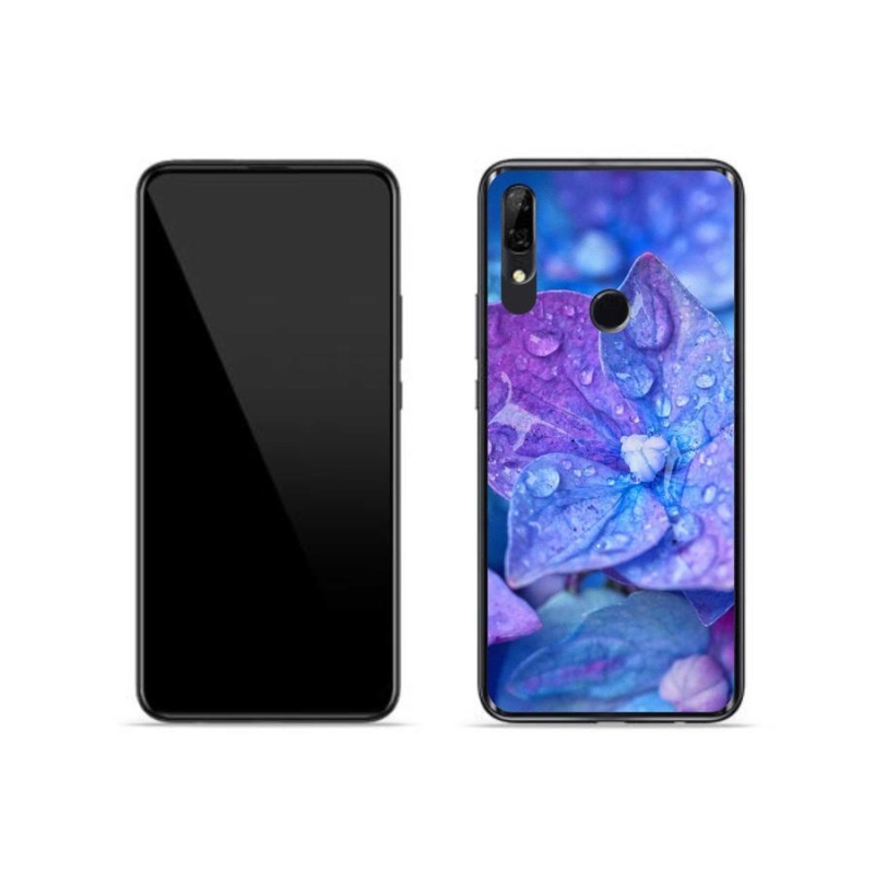 Gélové puzdro mmCase na mobil Huawei P Smart Z - fialový kvet