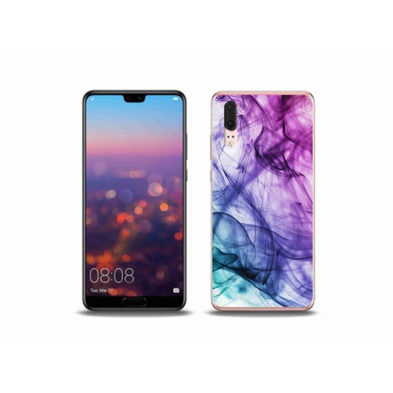 Gélové puzdro mmCase na mobil Huawei P20 - abstraktné vzor