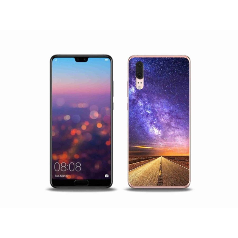 Gélové puzdro mmCase na mobil Huawei P20 - americká cesty